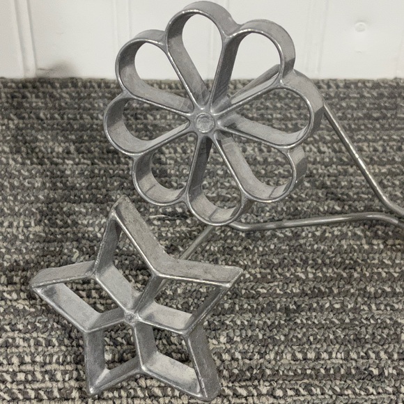 Vintage Nordic Ware Timbale Iron( Patty Shell) and Rosette Iron mold 1960’s - Picture 3 of 11